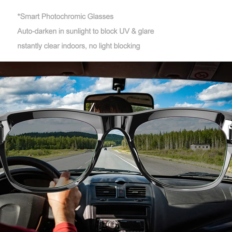 2025 AI Smart Glasses 100MP 4K Hidden Camera + Voice AI Assistant + Bluetooth Calls