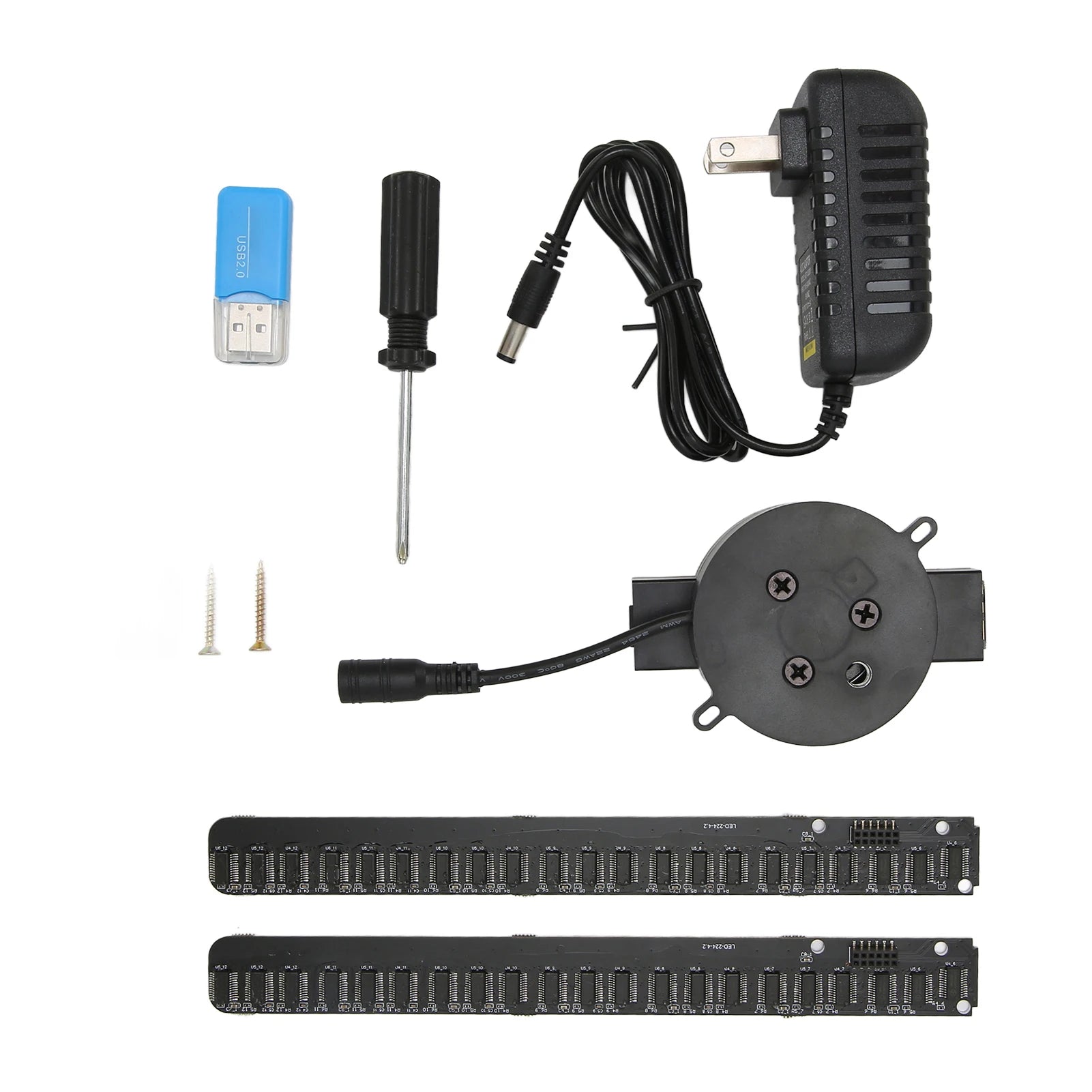 3D Hologram Fan WiFi PRO – 2000x224 HD Floating Holographic Projector | Viral Advertising for Shops & Events